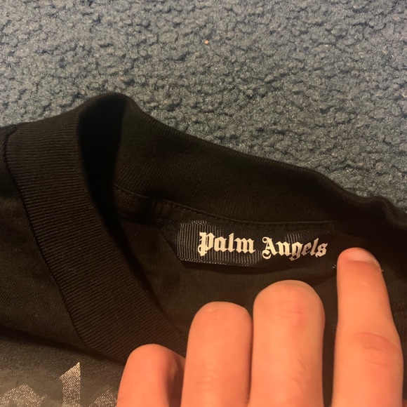 Black Palm Angels Shirt Size XL - Picture 3 of 4